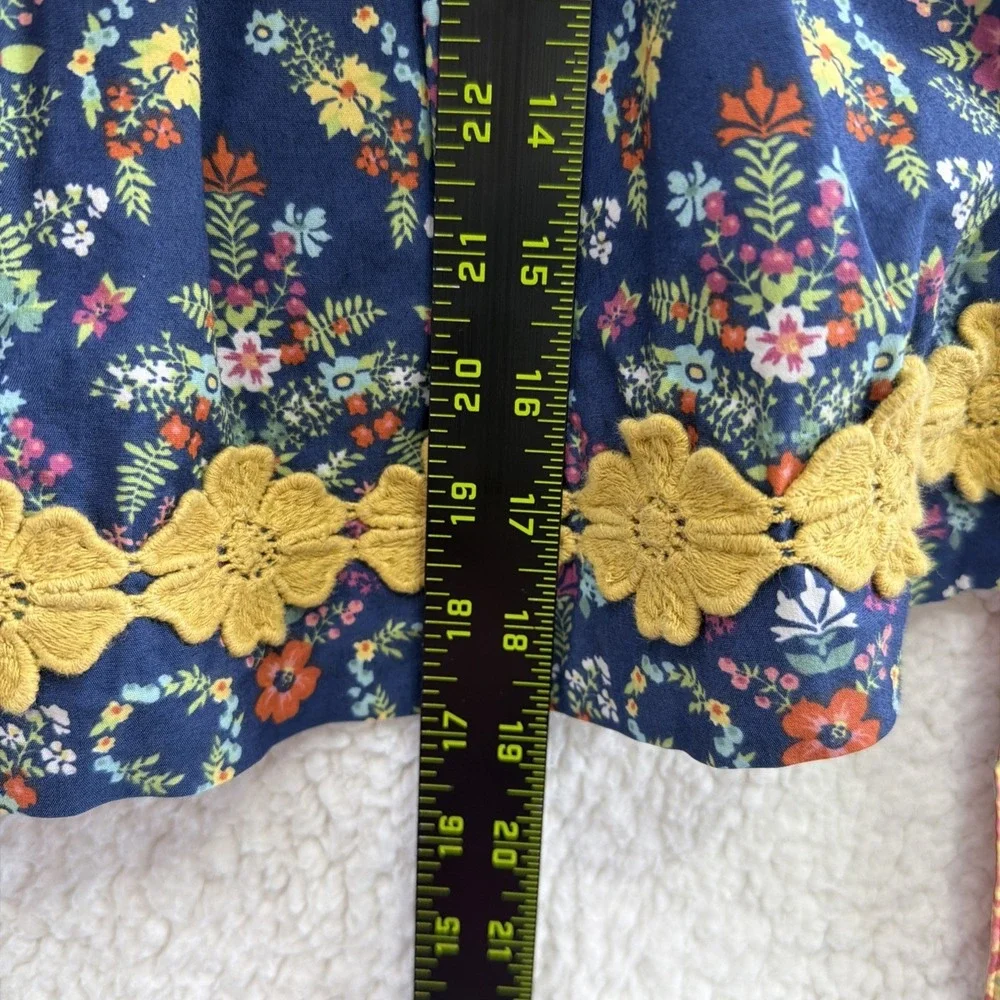 Matilda Jane Secret Fields Field of Lilies Knot Top Girls Size 6 Fall 2014